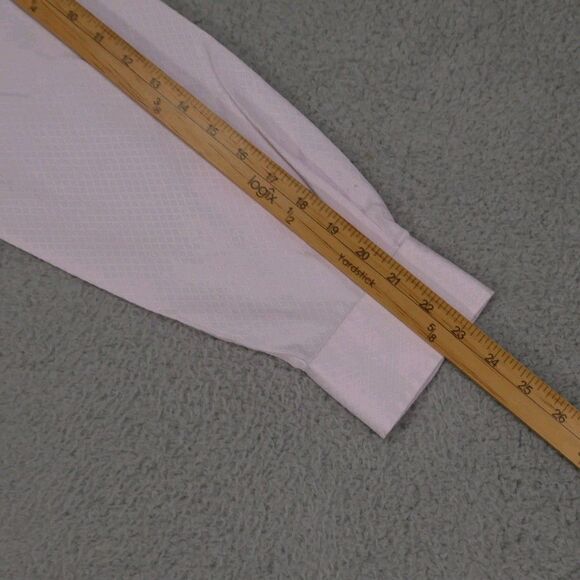 Joseph Abboud Shirt Mens 16 - 32/33 Pink Button Up Long Sleeve Egyptian - Picture 12 of 15